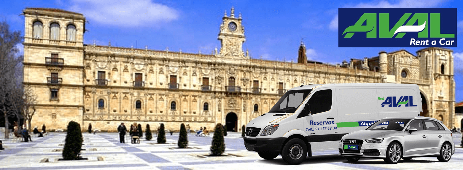 alquiler de coches y en Leon AVAL RENT A CAR Aval Rent a Car